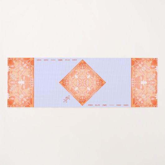 Ahimsa gepersonaliseerd yogamat (Voorkant (horizontaal))