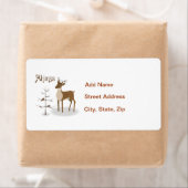 Ahimsa Holiday Reindeer Etiket (Insitu)