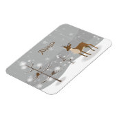 Ahimsa Holiday Reindeer Magneet (Linkerzijde)