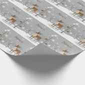 Ahimsa Reindeer Cadeaupapier (Hoek)