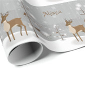Ahimsa Reindeer Cadeaupapier (Rol Hoek)