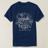 ahimsa vegan t-shirt (Design voorkant)