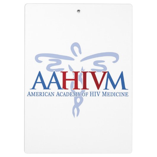 AHIV logo-klembord Klembord (Achterkant)