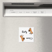 AHL- Dirty Paws Boxer Magnet (Insitu (Vaatwasser))