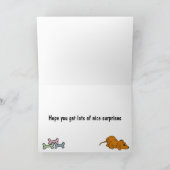 AHL- Happy Birthday Teckel Kaarten (Binnen)