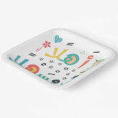 Ahlan Wa Sahlan Papieren Bordje (Gebogen)