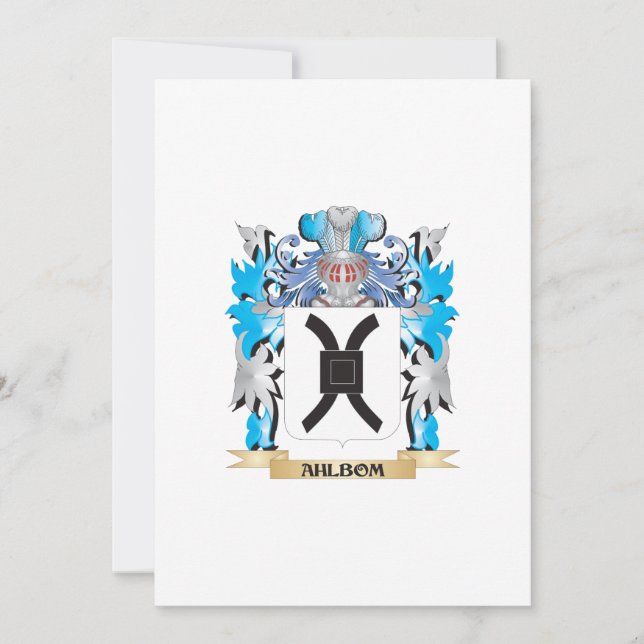 Ahlbom Coat of Arms (Voorkant)