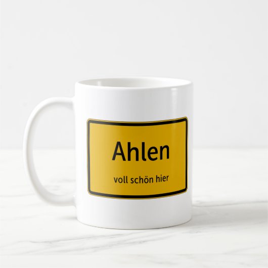Ahlen Tasse Kaffeetasse Teetasse Koffiemok (Links)