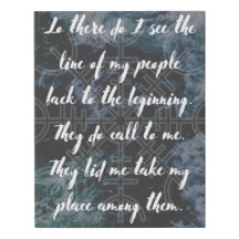 Ahmad Ibn Fadlan's Viking Funeral Rite Canvas