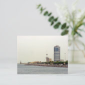 Ahmad Tower, stad Koeweit Briefkaart (Staand voorkant)