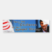 Ahmadinejad-existentie Bumpersticker (Voorkant)