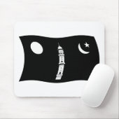 Ahmadiyya Beweging Vlag Muismat (Met muis)