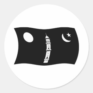 Ahmadiyya Beweging Vlag Sticker