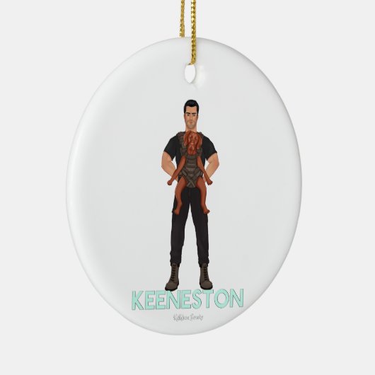 Ahmed and Nemi  Keramisch Ornament (Rechts)