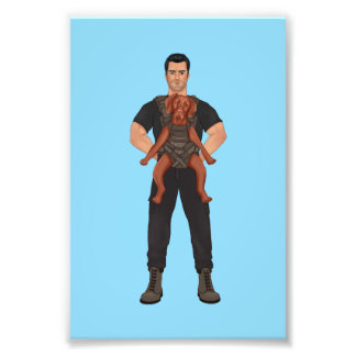 Ahmed and Nemi wall art Foto Afdruk