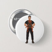 Ahmed en Nemi Ronde Button 5,7 Cm (Voorkant /achterkant)