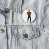 Ahmed en Nemi Ronde Button 5,7 Cm (In situ)
