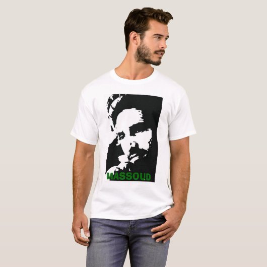 AHMED SHAH MASSOUD T-SHIRT (Voorkant volledig)