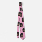 Ahmet Hands Beautiful Pink Tie For Love Stropdas (Achterkant)