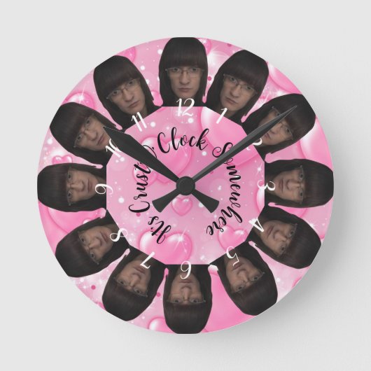 Ahmet Hands Het is ergens Crust O' Clock LOL Klok (Voorkant)