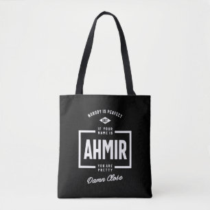 Ahmir Persoonlijke naam Birthday Gift Tote Bag