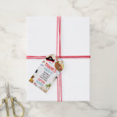 Ahoi Matroos Piraat BEDANKT MATROOS! Cadeaulabel (Met Touw)