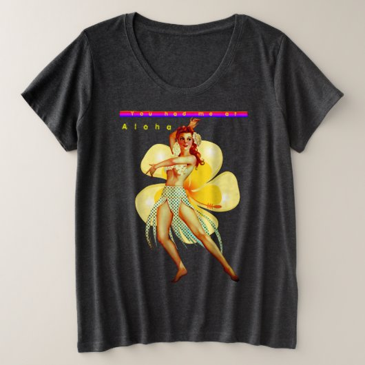 Ahola Fun Mode Plus Size T-shirt (Design voorkant)