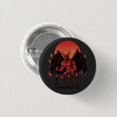 Ahool Vietight Flyers Cryptid Ronde Button 3,2 Cm (Voorkant /achterkant)