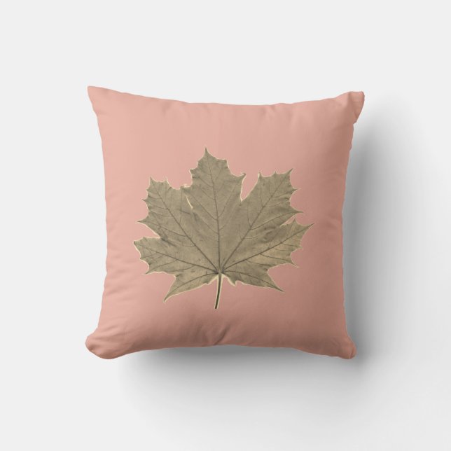 Ahorn – Ahornblatt – Maple leaf – Autumn Kussen (Voorkant)