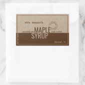 AHORNSIROOP LENTESEIZOEN KRAFT EN BRUIN LABEL (Tas)