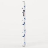 Ahoy Anchor patroon. Case-Mate iPhone Case (Achterkant/rechts)