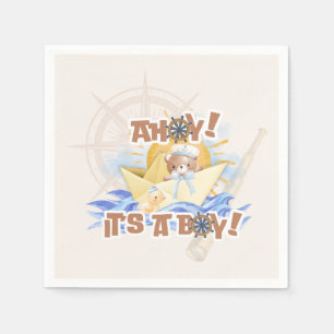 Ahoy! Baby Boy Douche Papier Servetten