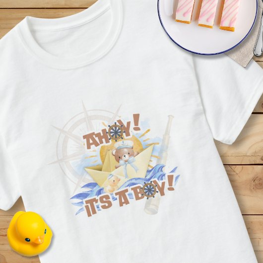 Ahoy! Baby Jongen Douche T-shirts