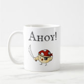 Ahoy Bird Pirate Koffiemok (Links)