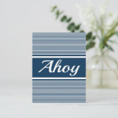 Ahoy Briefkaart (Staand voorkant)