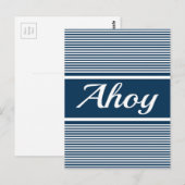 Ahoy Briefkaart (Voorkant / Achterkant)