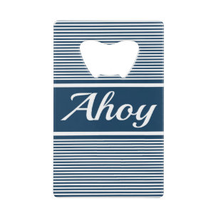 Ahoy Creditkaart Flessenopener