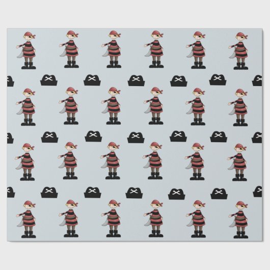 Ahoy Daar Matey. Cadeaupapier (Vlak)