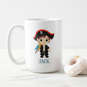 Ahoy daar! Pirate Boy Verjaardag Mok