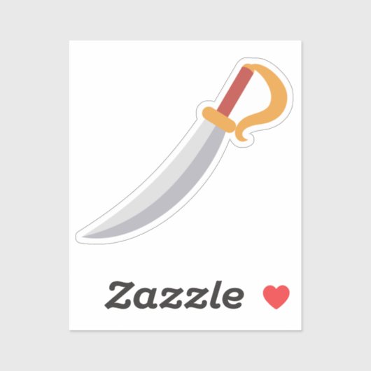 Ahoy daar! Pirate Boy Verjaardag Party Sticker (Vel)