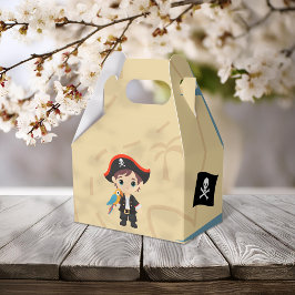 Ahoy daar! Pirate Boy verjaardagsfeestje Bedankdoosjes