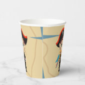 Ahoy daar! Pirate Boy verjaardagsfeestje Papieren Bekers (Rechts)