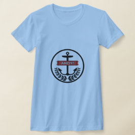 Ahoy - Damespoel + Canvas dunne T-shirt