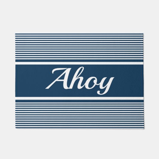 Ahoy Deurmat (Voorkant)