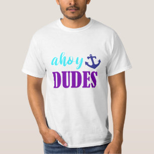 Ahoy Dudes - Zomer Oceaan Shirt