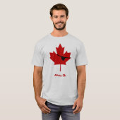 Ahoy Eh...  Canadees piraat? T-shirt (Voorkant volledig)