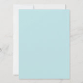 Ahoy Het is een baby shower Advice Card voor jonge Kaart (Achterkant)