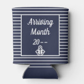 Ahoy Het is een Baby shower Koelbox Blikjeskoeler (Achterkant)