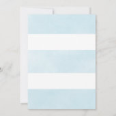 Ahoy Het is een Baby shower-uitnodiging voor een j Kaart (Achterkant)