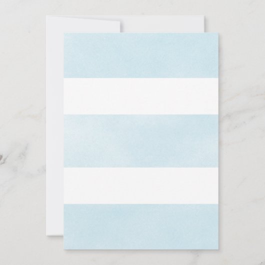 Ahoy Het is een Baby shower-uitnodiging voor een j Kaart (Achterkant)